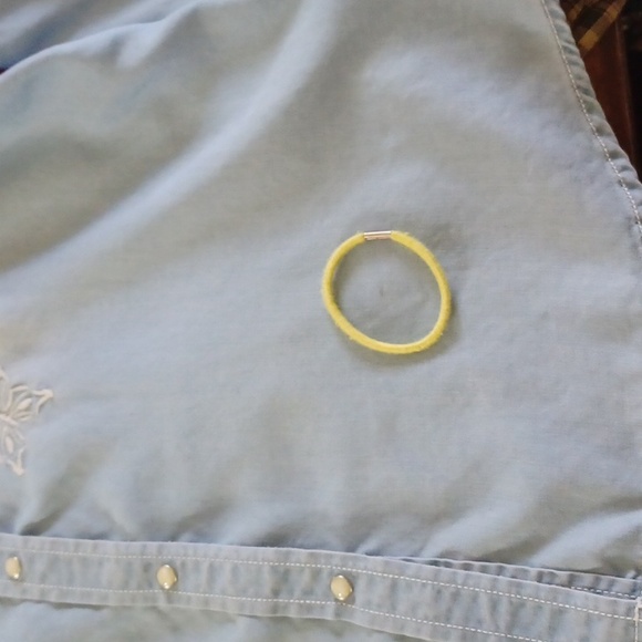 Grace In LA Snap Front Embroidered Shirt- XL - Picture 10 of 10